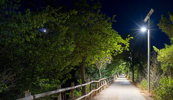 off grid & rural areas split solar street light